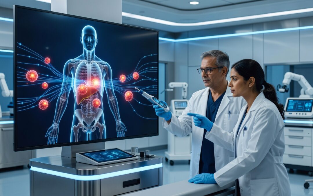 Scientists inject one tumor and watch cancer vanish across the body