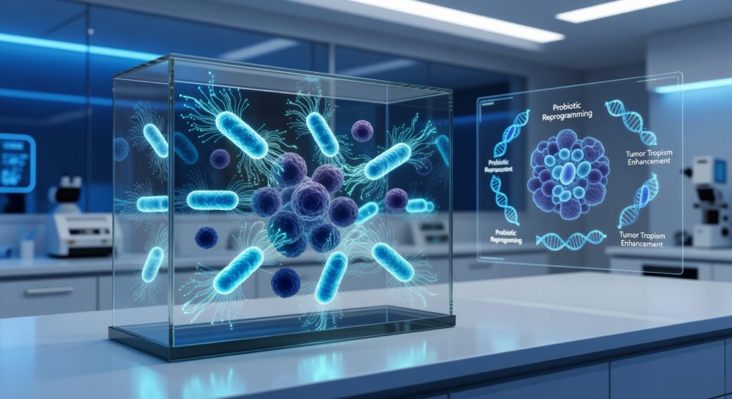Scientists turn probiotic bacteria into tumor-hunting cancer killers